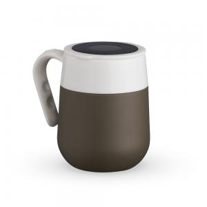 8640 Caneca Térmica Inox 500ml com Display LED Inox     